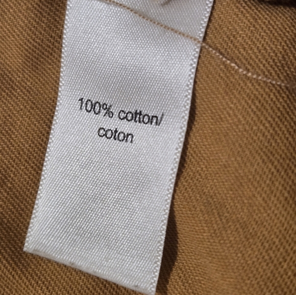 Maurices Mustard Yelllw Long Sleeve Lightweight Utility Jacket Size Large - Picture 8 of 8